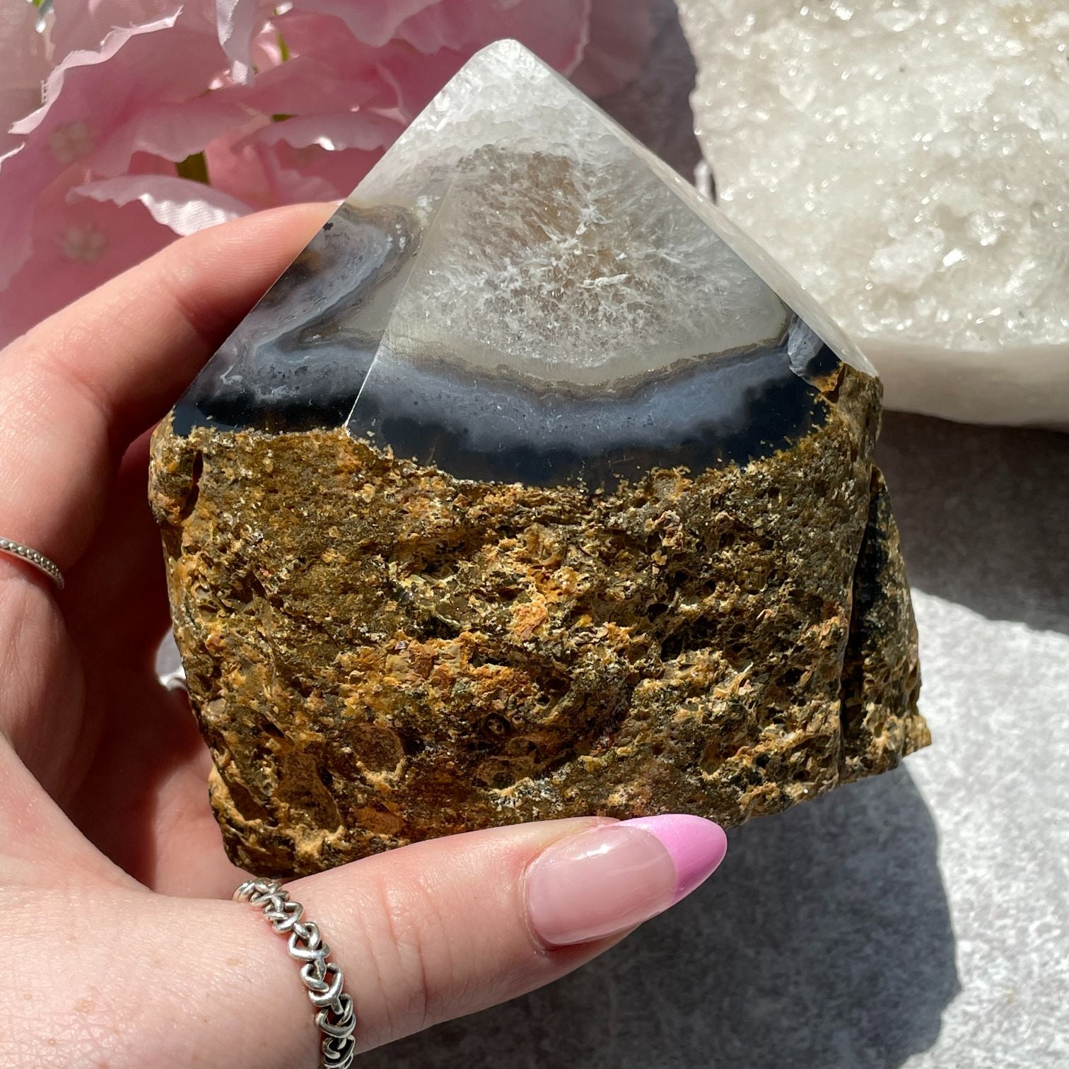 Polished Agate Point - 08 Polished Agate Point - 08